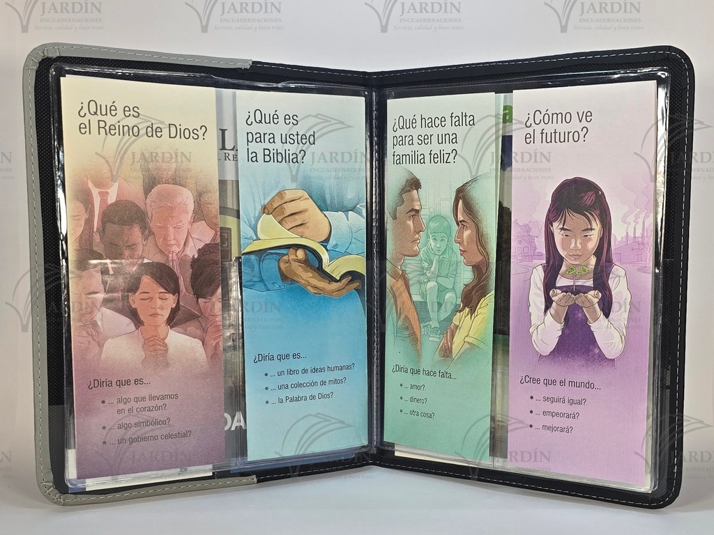 CARPETA COSIDA NO HAY VIDA MEJOR GRABADO COMBINADA