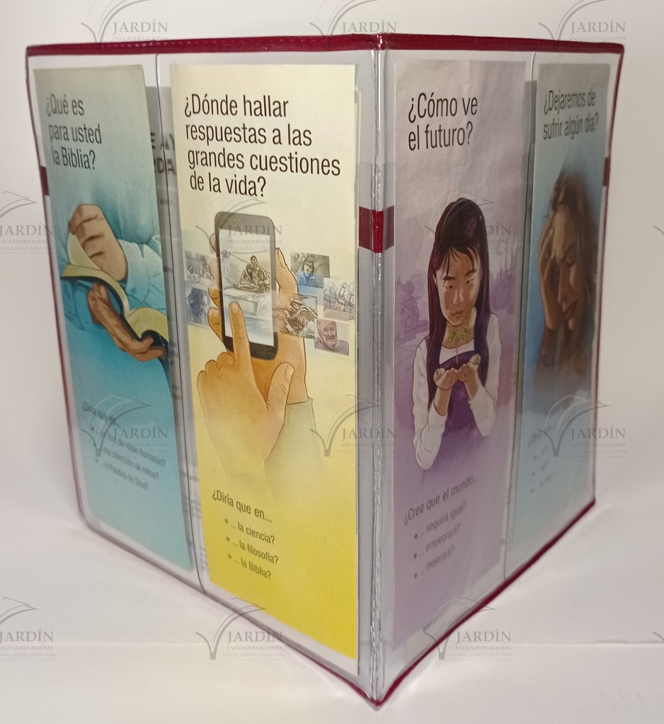 BOLSA DOBLE C/TRATADO TRANSPARENTE