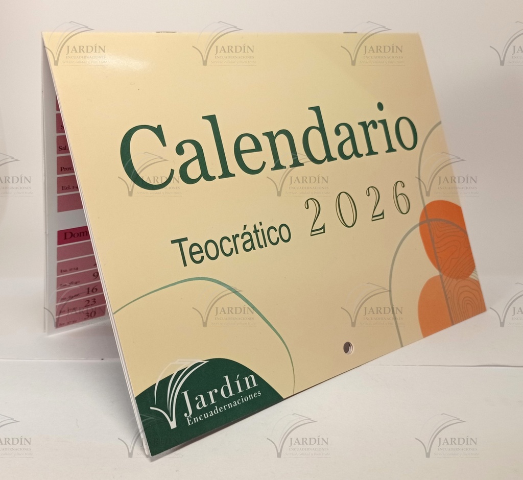 CALENDARIO TEOCRÁTICO 2026