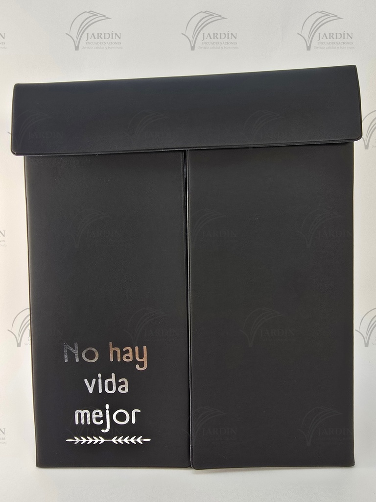 REVISTERO TIPO TRÍPTICO GRABADO NO HAY VIDA MEJOR - CALIFORNIA