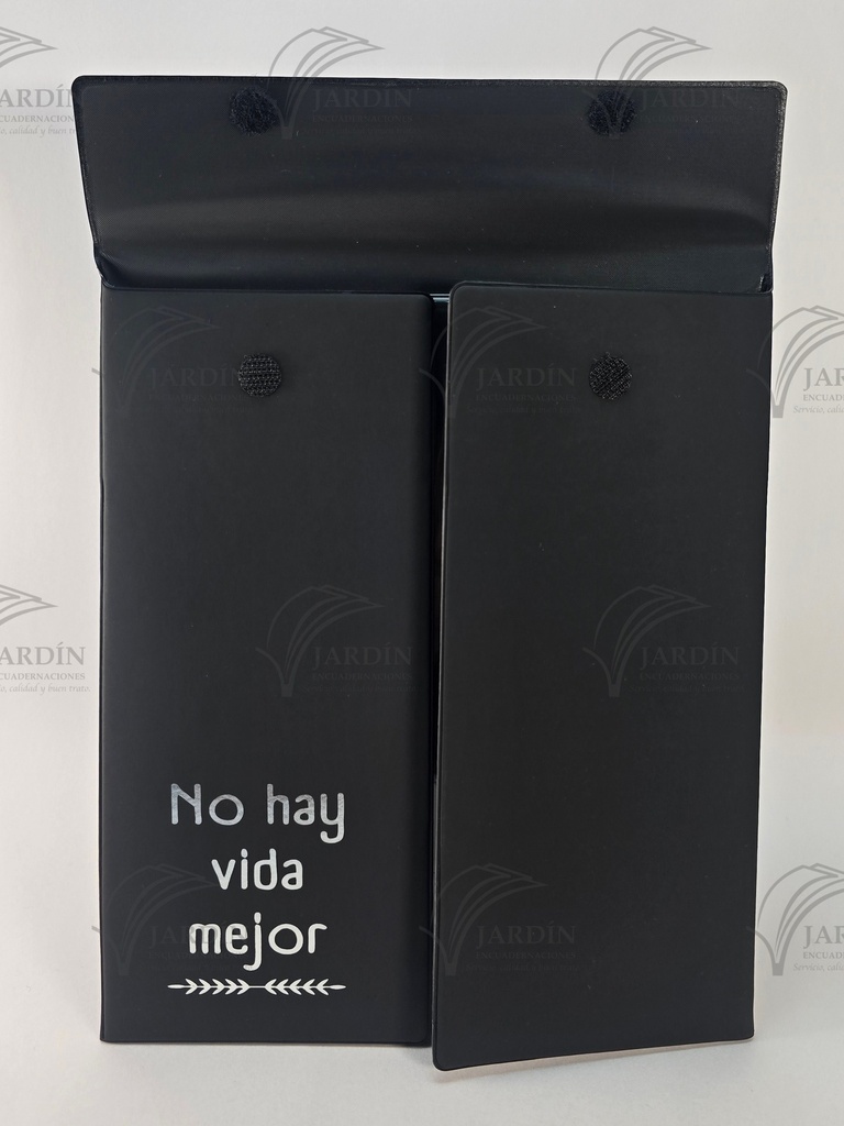 REVISTERO TIPO TRÍPTICO GRABADO NO HAY VIDA MEJOR - CALIFORNIA