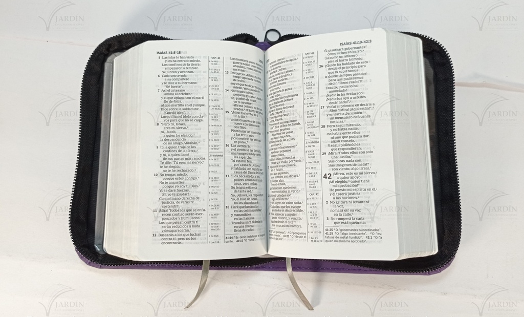 FORRO BIBLIA DE BOLSILLO C/CIERRE PASTA FLEXIBLE RELIEVE COMBINADA