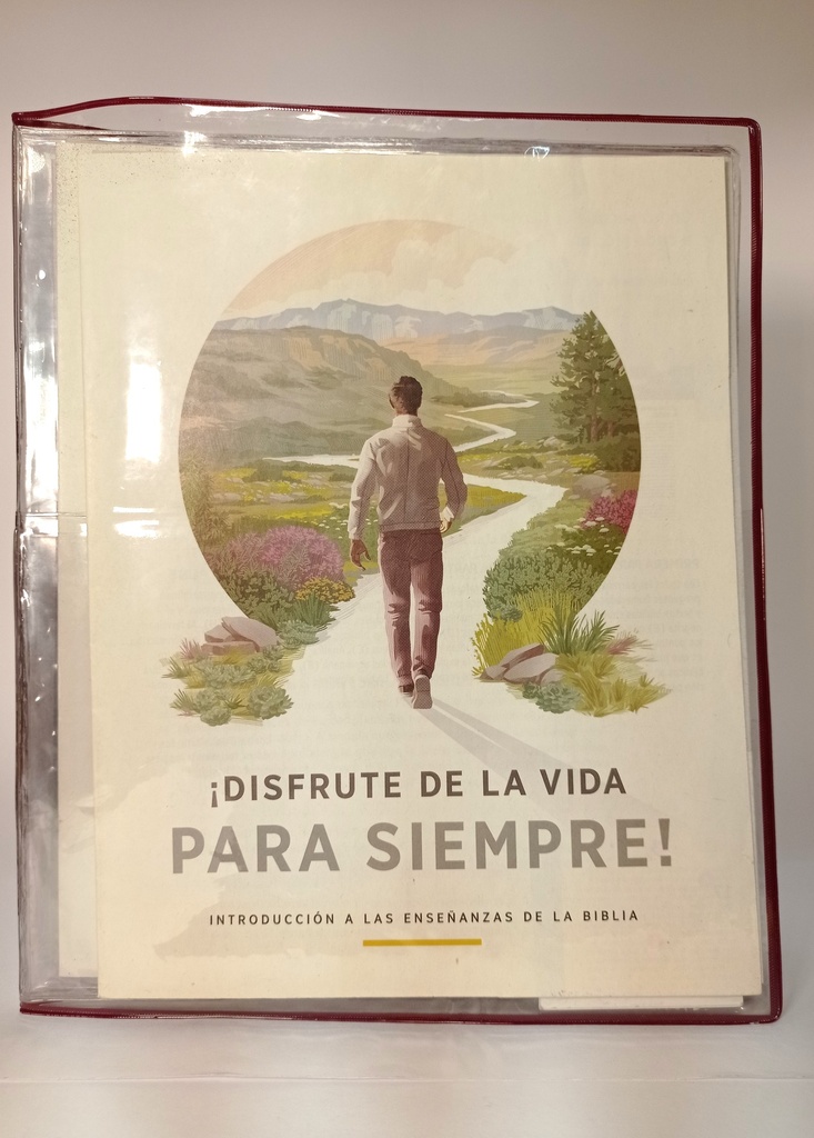 REVISTERO TIPO CARPETA TRANSPARENTE