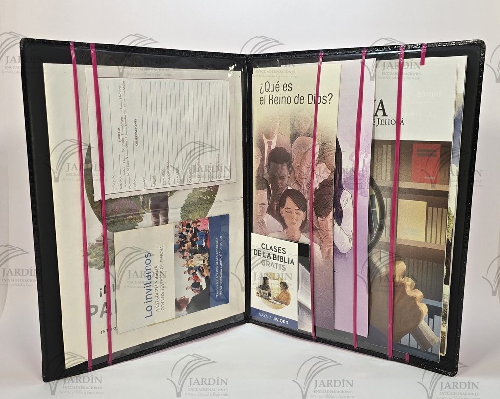 CARPETA FLEXIBLE GRABADO NO HAY VIDA MEJOR C/FLOR CALIFORNIA