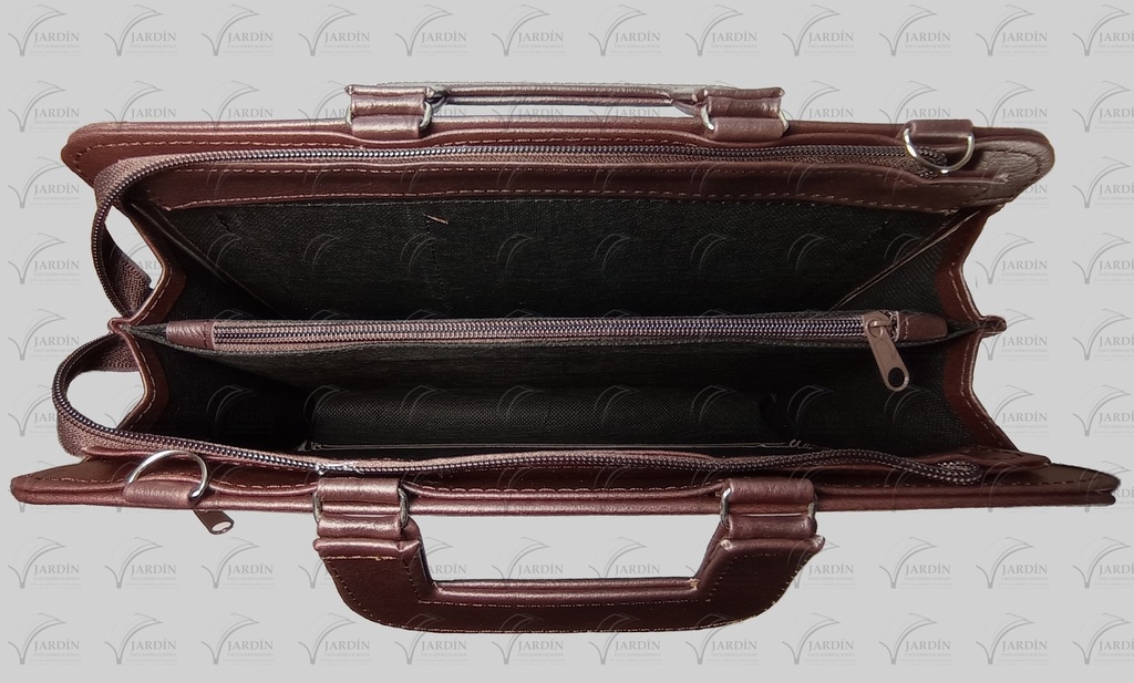 PORTAFOLIO PT-16 DOS BOLSAS C/TAPA CORRIDA
