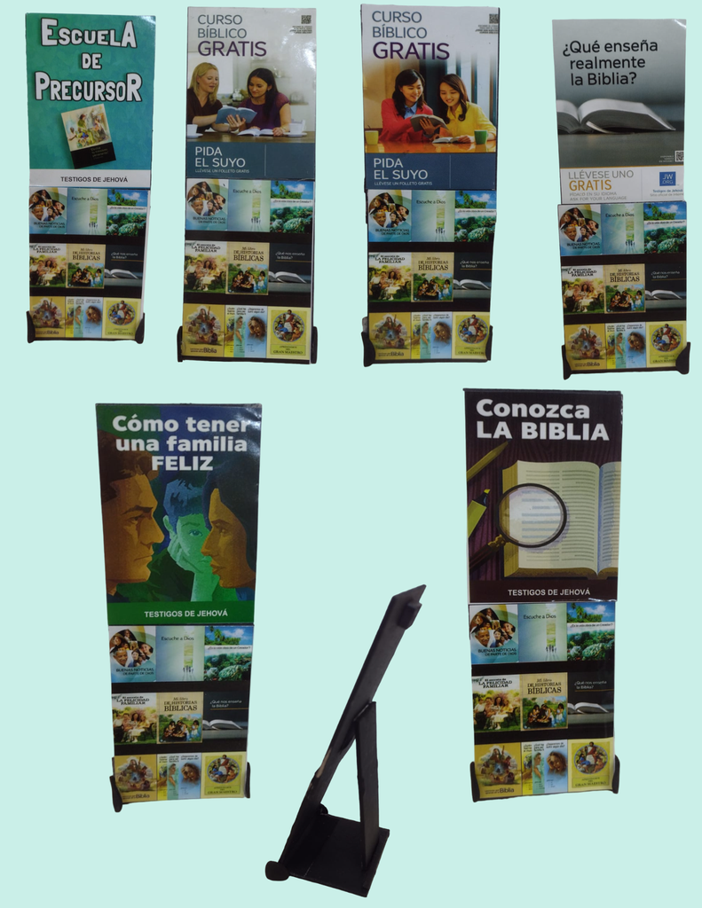 MINI EXHIBIDORES (6 X 17 CM) C/IMÁN