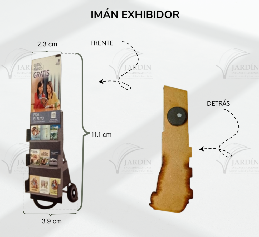 IMÁN EXHIBIDOR