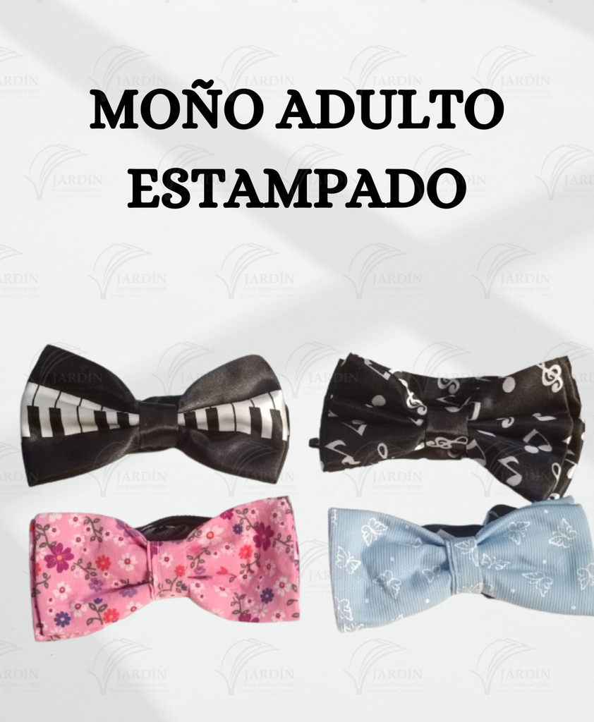 MOÑO ADULTO ESTAMPADO
