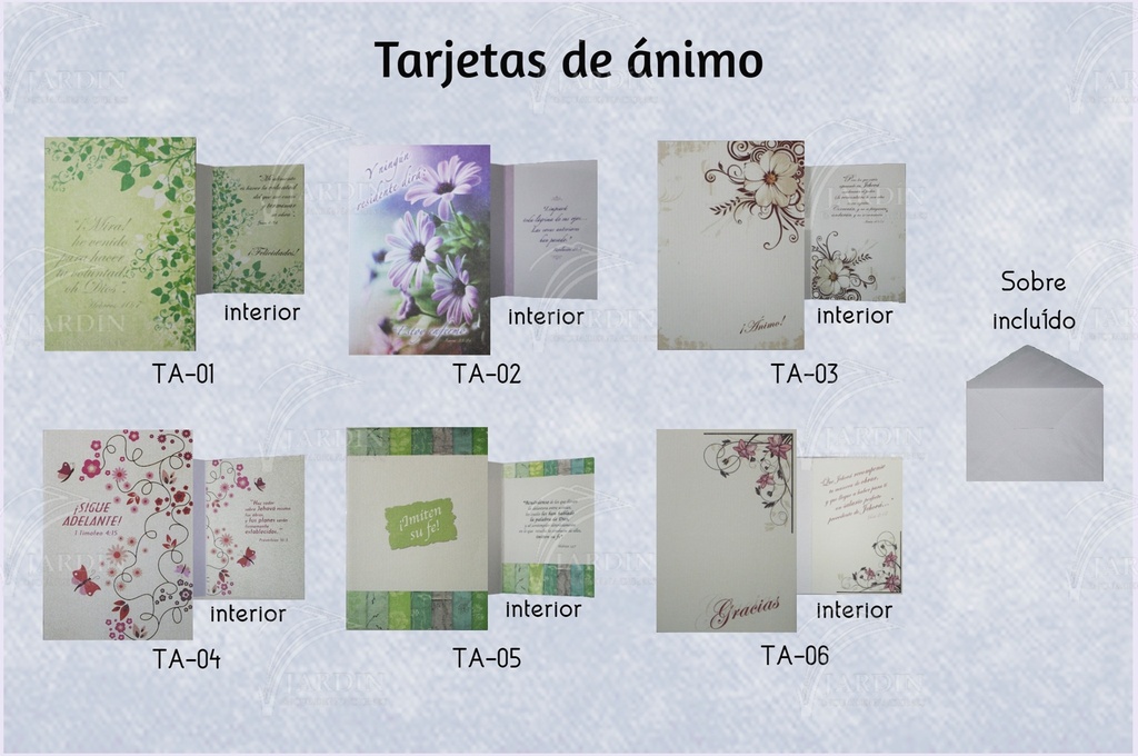 TARJETAS DE ÁNIMO