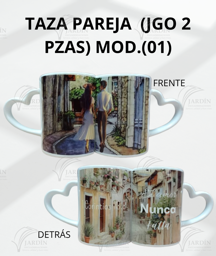TAZA PAREJA (JGO 2 PZAS)