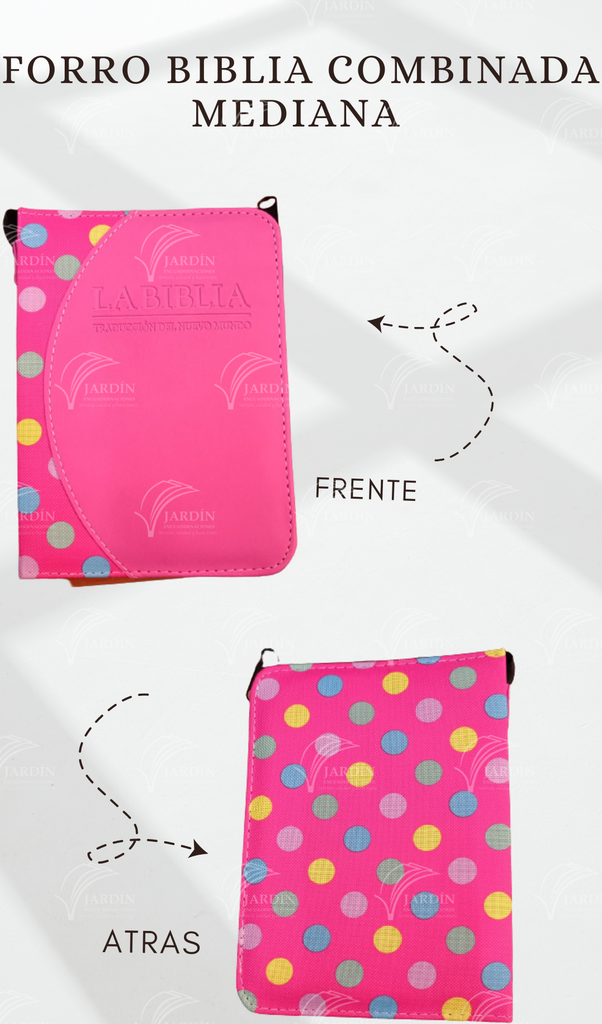 FORRO BIBLIA MEDIANA C/CIERRE CAJA RELIEVE COMBINADA