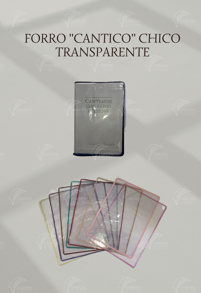 FORRO CÁNTICO CHICO TRANSPARENTE