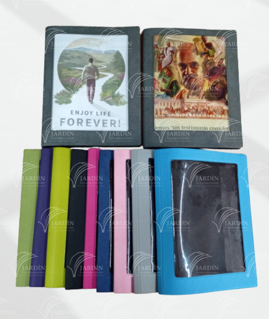 FORROS PARA LIBROS GRANDES C/VENTANA (DISFRUTE, SEAMOS VALIENTES) CALIFORNIA
