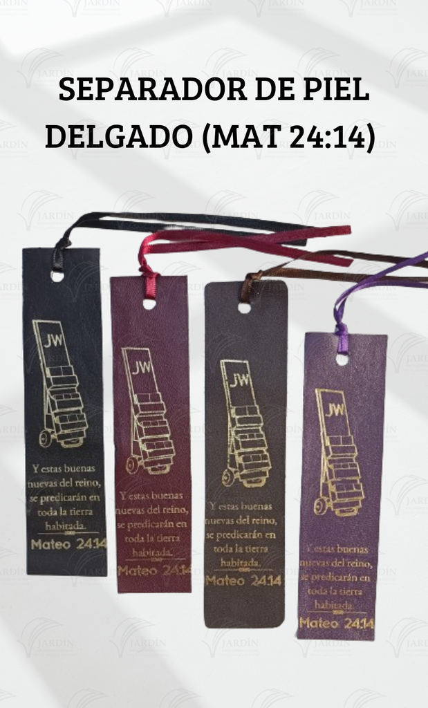 SEPARADOR DE PIEL DELGADO TEXTOS