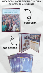 MICA DOBLE HACER DISCIPULOS Y GUIA DE ACTIV. TRANSPARENTE
