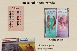 BOLSA DOBLE C/TRATADO TRANSPARENTE