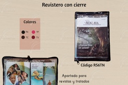 REVISTERO TRANSPARENTE CON CIERRE