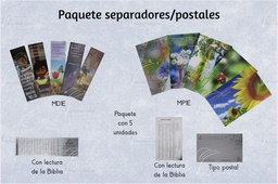 [MD1E] POSTALES PAISAJES (PAQ. C/5 PZAS)