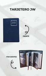 TARJETERO JW GRABADO CALIFORNIA