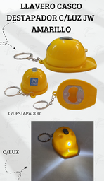 LLAVERO CASCO DESTAPADOR C/LUZ JW