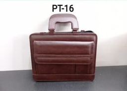 PORTAFOLIO PT-16 DOS BOLSAS C/TAPA CORRIDA